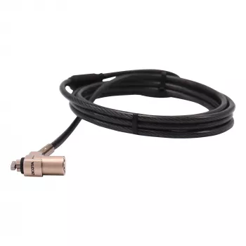 DICOTA Security T-Lock Ultra plonas V2 - apsauginis kabelinis užraktas - 2 m