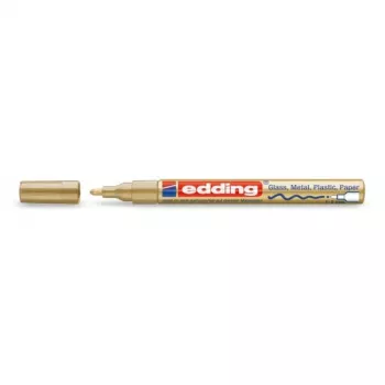 Edding 751 auksinis žymeklis, auksinis, baltas, 1 mm