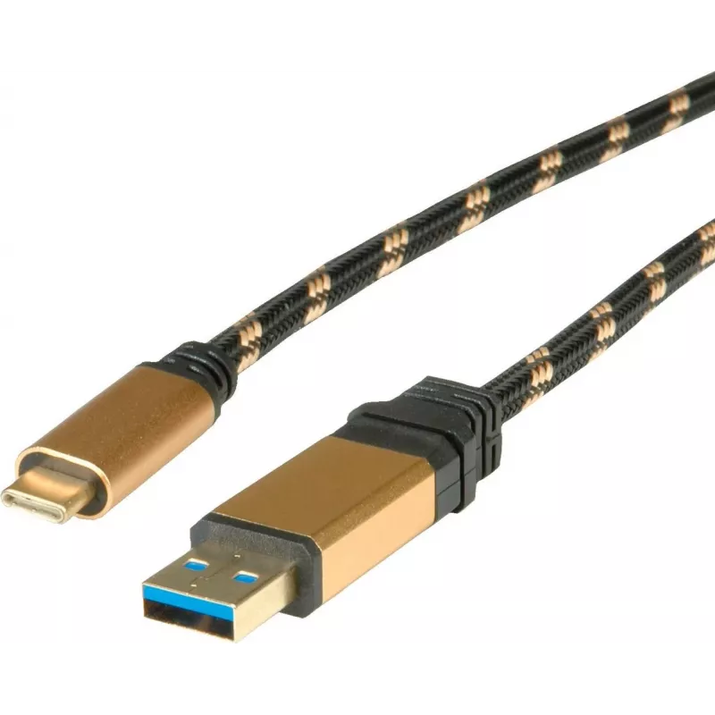 ROLINE Gold - USB laidas - USB Type A (V) į USB-C (V)