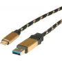 ROLINE Gold - USB laidas - USB Type A (V) į USB-C (V)