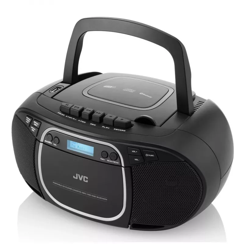 JVC RC-E561B-DAB CD grotuvas Juodas Nešiojamasis CD grotuvas