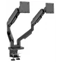 Monitoriaus laikiklis LC-Power LC-EQ-A34B-D 34 col. stalo juodas spaustukas 40 kg