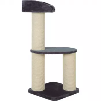 Katės draskymo stulpas ZOLUX Big Cat 2 — sizalio, 505×505×1120 mm, juoda, 15,3 kg