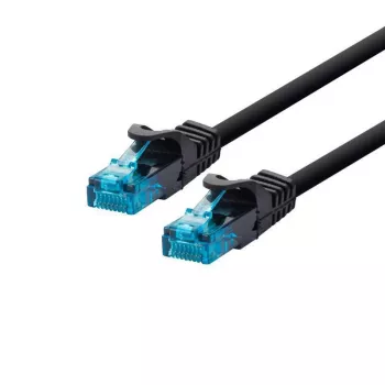komutacinis kabelis cables to go LOGON TCU55U003G Cat5e U/UTP (UTP) mėlynas 0,3 m RJ-45 auksuotas
