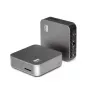 Mini PC FutureNUC Lux NUC 14U9HL-W11P-1T — Intel Core Ultra 9 185H 3,8/5,1 GHz, 32 GB DDR5, 4 TB SSD, Windows 11 Pro, Intel Iris Xe, Pilka Metalinė