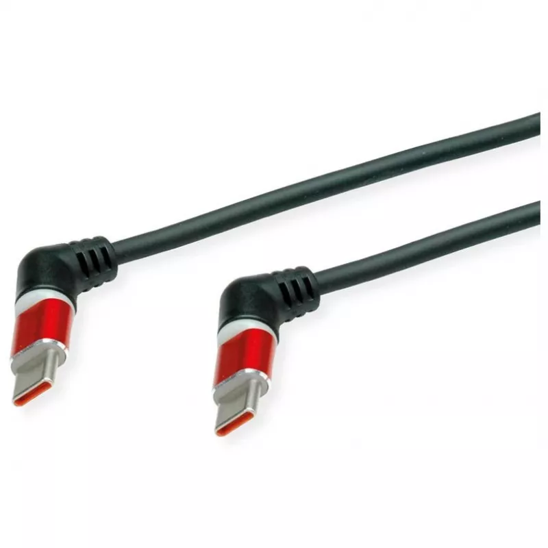 ROLINE USB2.0 kabelis 360° pasukamas C-C ST/ST 2m - kabelis - skaitmeninis / duomenų (11.02.8348)