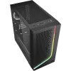 PC korpusas Sharkoon J1000 ARGB mATX — vidutinio dydžio „micro-ATX“ korpusas su ARGB apšvietimu