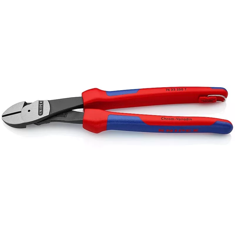 Įstrižinės replės Knipex 74 22 250 T Mėlynos Raudonos 250 mm 460 g