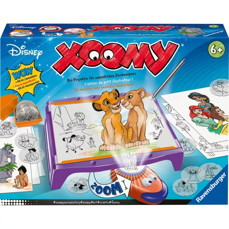 Xoomy Maxi Disney A4 Tisch, piešimas
