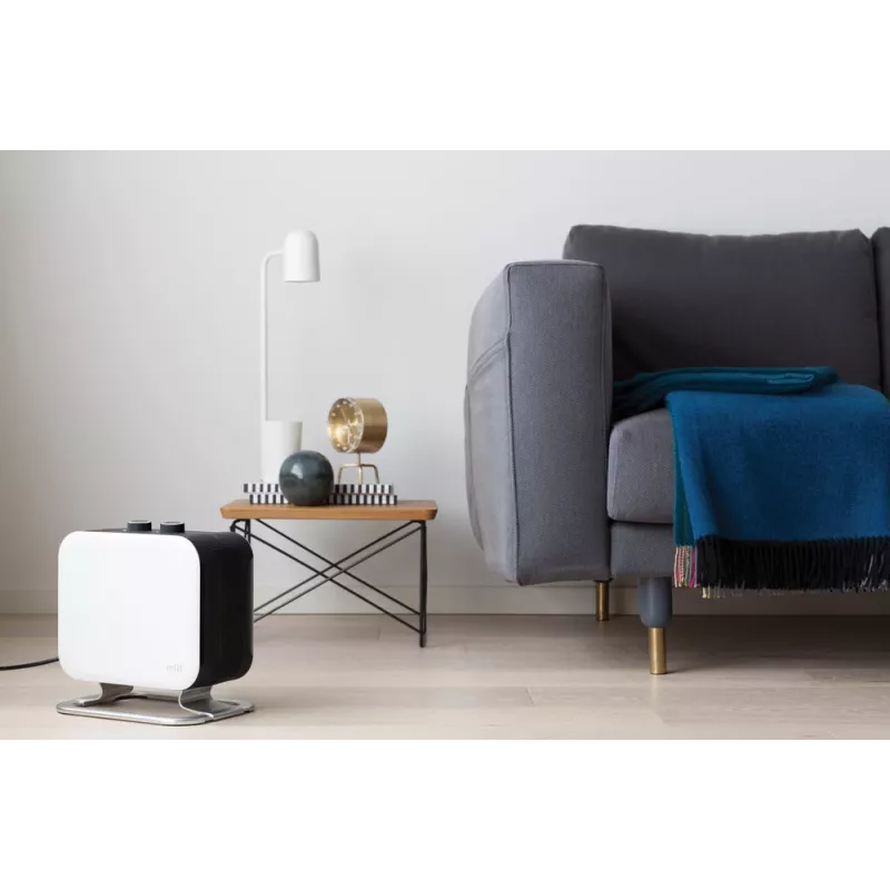 Mill | Šildytuvas | CUS1800MECWA | Ventiliatorinis šildytuvas | 1800 W | Galios lygių skaičius 2 | Tinka patalpoms iki 10–30 m² | Balta