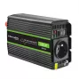 Qoltec Monolith maitinimo adapteris automobiliniam naudojimui 600 W juodas
