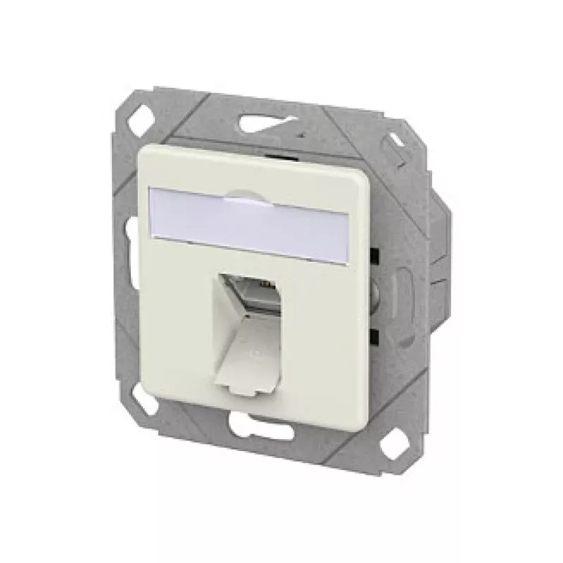 METZ CONNECT Connection Socket E-DAT C6A LSA++ 1 Port UPk reinwei