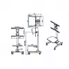 VALUE LCD-/TV-Rollstnder, 27-47 col., iki 35 kg, juodas