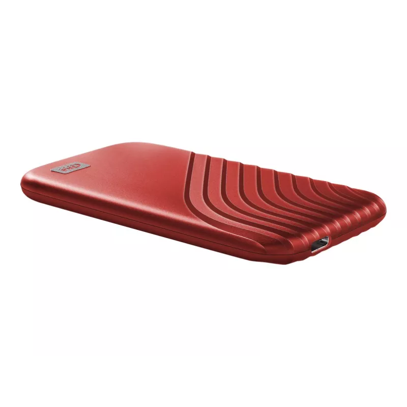 “Sandisk WDBAGF0010BRD-WESN” atmintinės diskas, raudonas