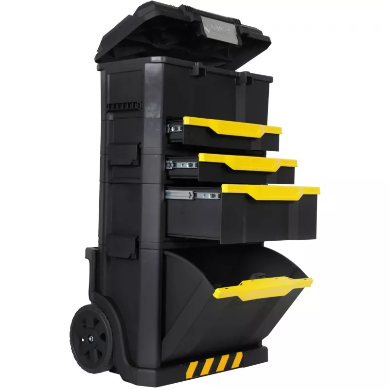 STANLEY MOBILIOJI DIRBTUVIŲ DĖŽĖ - 3 SEKCIJOS
