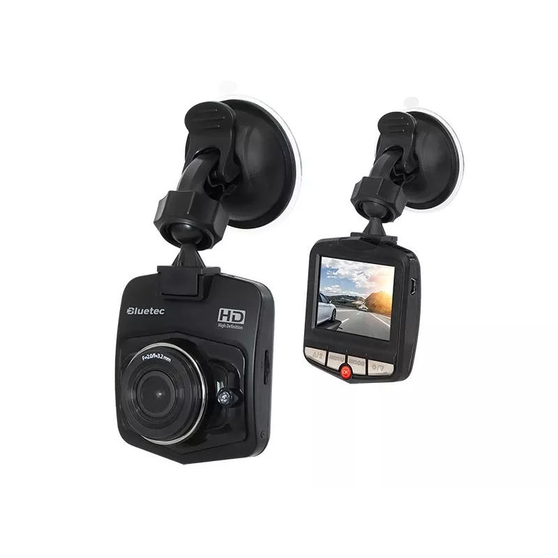 Automobilinis DVR BLOW vaizdo registratorius DVR F270, 2,7 colio ekranas, 720p, „MicroSD“ iki 32 GB, ličio jonų baterija, AVI, JPEG