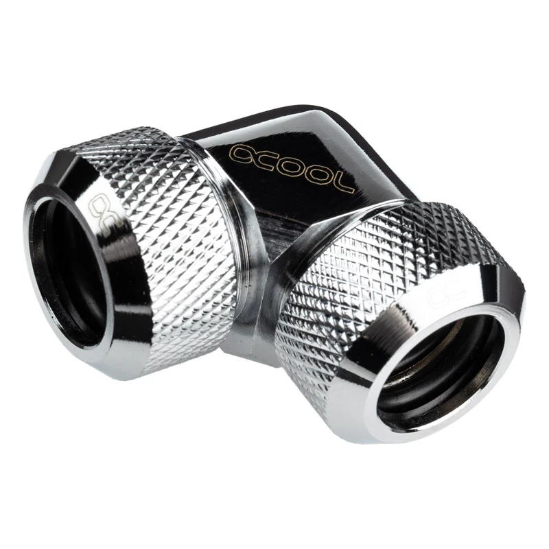 Alphacool 17410 jungtis, žalvaris, nikelis, sidabras, 34 mm