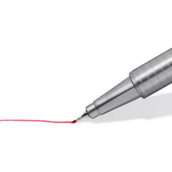 Smulkios linijos rašiklių rinkinys Staedtler Triplus 334 R-9BK4