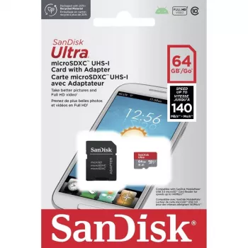 „Flash“ atminties kortelė SANDISK SDSQUAB-064G-GN6TA 64GB