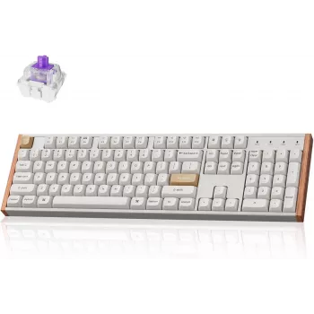 Klaviatūra Wrl K10 HE Special ED/WHITE K10H-Q1 Keychron