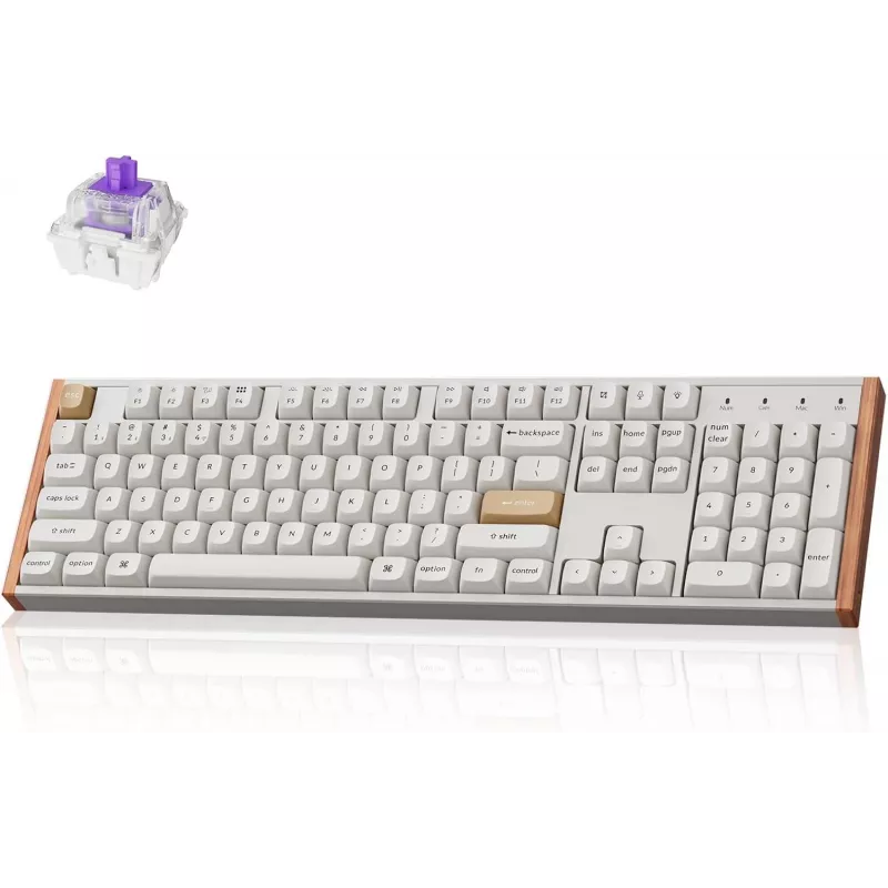 Klaviatūra Wrl K10 HE Special ED/WHITE K10H-Q1 Keychron