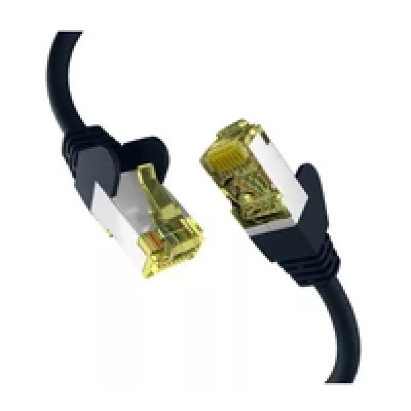 Efb EC020200038 eterneto komutacinis kabelis juodas