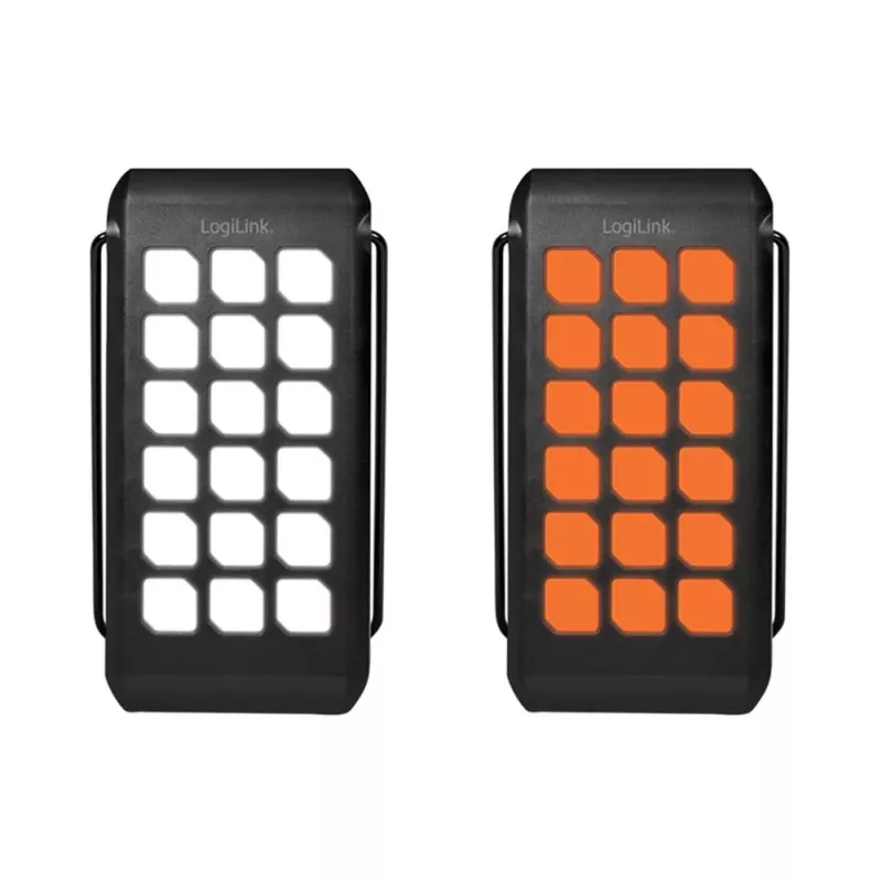 Logilink - Saulės energijos powerbank - žibintuvėlis - Li-Pol - 10000 mAh - 18 W - 3 A - PD 2.0, QC 3.0, itin greitas įkrovimas - 2 išvesties prievadai (USB Type A, 24 kontaktų USB-C) - su kabeliu: USB (PA027