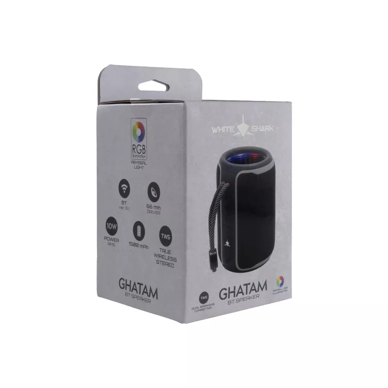 White Shark GBT-3007 Ghatam juoda/pilka