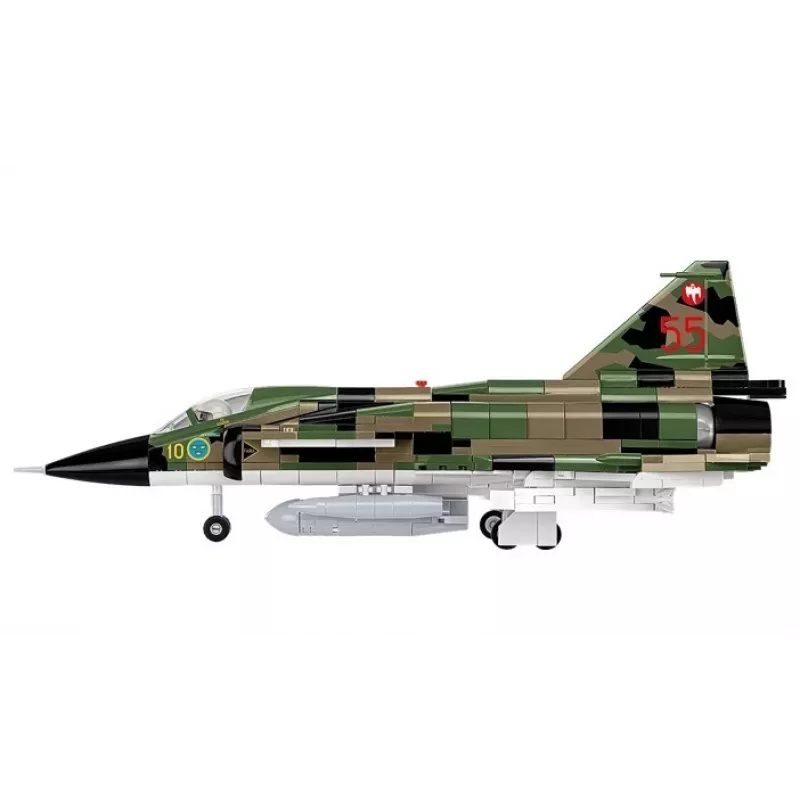Konstruktorius Cobi Blocks Saab AJS 3 Viggen 911 vnt. modelio rinkinys, 911 dalių