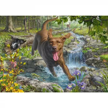 Dėlionė, schmidt spiele modelis 58559 — įvairiaspalvė vaikų dėlionė
