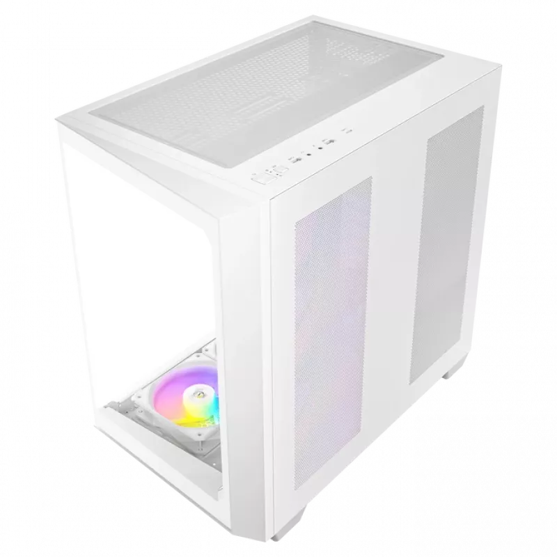 Antec C5 - Midi Tower - PC - Balta - ATX - ITX - micro ATX - Glas - Plastikas - Steel - 3x 120 mm (0-761345-10034-2)