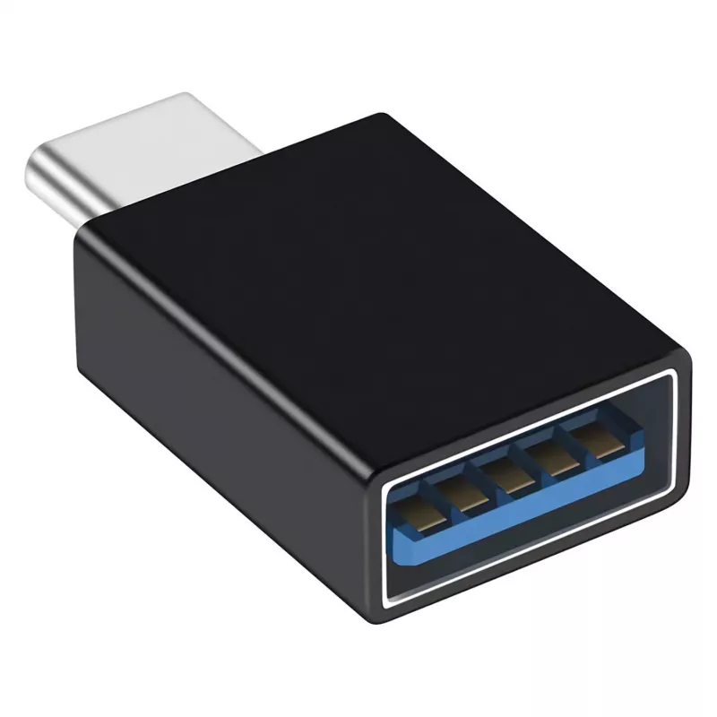 USB laidas RealPower MagneticCharge3 1m USB A juoda mėlyna raudona