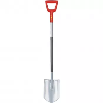 Kastuvas WOLF-Garten ASP-D plieninis raudonas 1230 mm