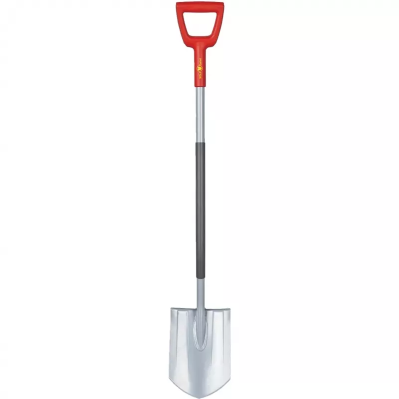 Kastuvas WOLF-Garten ASP-D plieninis raudonas 1230 mm