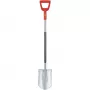 Kastuvas WOLF-Garten ASP-D plieninis raudonas 1230 mm