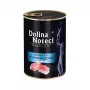 Šlapias kačių maistas Dolina Noteci DOLINA NOTECI Premium 400 g — Vištiena ir ėriena, suaugusioms katėms, skardinė