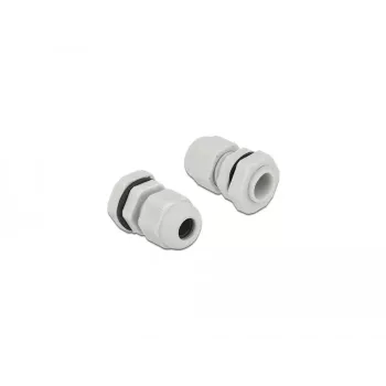 Kabelio sandariklis DeLOCK 60193 Pilkas Plastikinis 10 vnt.