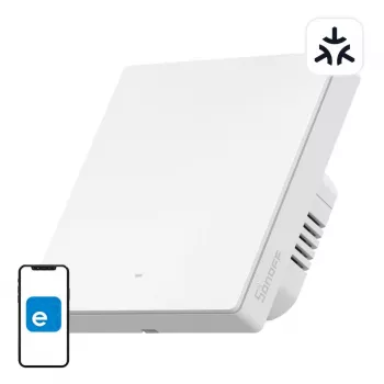 Sieninis Wi‑Fi išmanusis jungiklis Sonoff M5-1C-86W 1 kanalo vienos grandinės valdymui
