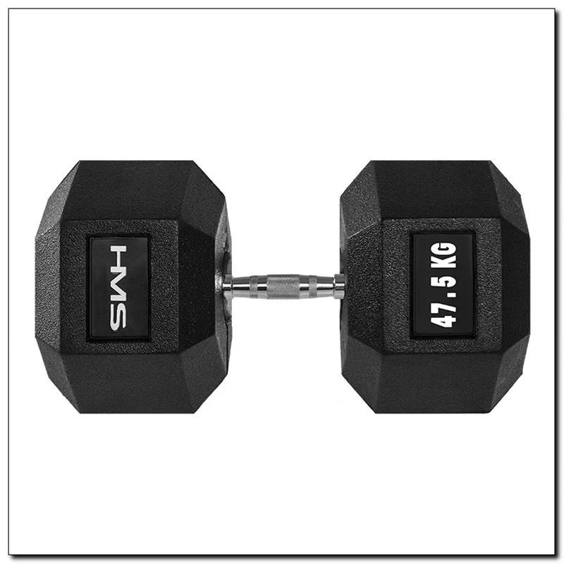 HMS Fitness HEX PRO 47.5 Fixed-weight dumbbell 47.5 kg 1 vnt.