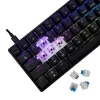 Mechaninė klaviatūra White Shark Shinobi-2 mėlyni jungikliai juoda US išdėstymas