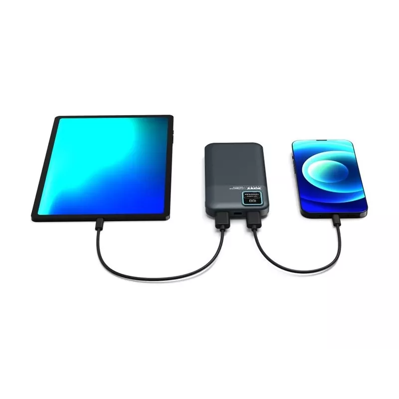Nešiojama išorinė baterija Port Designs 907001 10000 mAh greitas įkrovimas