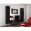 Cama uždara Spintelė VIGO '180' 180/40/30 juodas/juodas blizgus