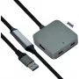 USB šakotuvas VALUE 12.99.1125 USB 3.2 Gen 1 Type-A juodas 10m
