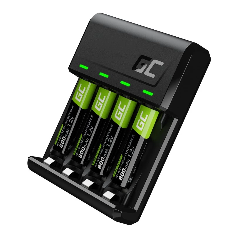 Universalus USB baterijų įkroviklis Green Cell GRSETGC02