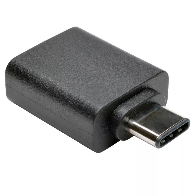 Eaton Tripp Lite Series USB 3.1 Gen 1.5 Adapter USB-C į USB Type A M/F 5 Gbps planšetinis kompiuteris išmanusis telefonas - USB adapteris - USB Type A (M) į 24 kontaktų USB-C (M) - USB 3.1 - Juoda (U428-000-F)