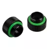 BitsPower Adapter G1/4 colio tiesus išorinis sriegis į G1/4 colio vidinį sriegį — Bitspower Touchaqua TA-F40-GB