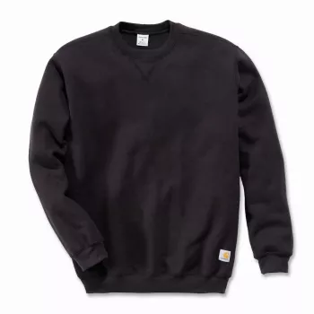 Carhartt megztinis apvalia iškirpte, be gobtuvo - juodas