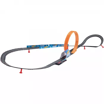 Slotų lenktynių trasos rinkinys CARRERA GO!!! Challenge Hot Wheels 20068000 mastelis 1:43