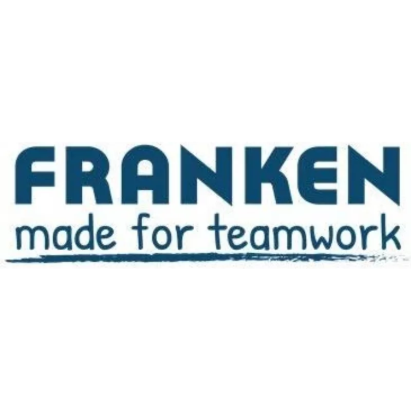 Magnetinis etikečių laikiklis Franken C124G — 5,0 x 1,5 cm, tamsiai rudas