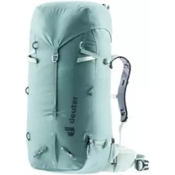 Kuprinė DEUTER Guide 42+8 SL jade-frost — 42+8 L lengva, patvari žygių kuprinė, SL moteriška ergonomika